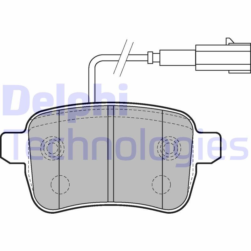 Delphi Diesel Remblokset LP2222