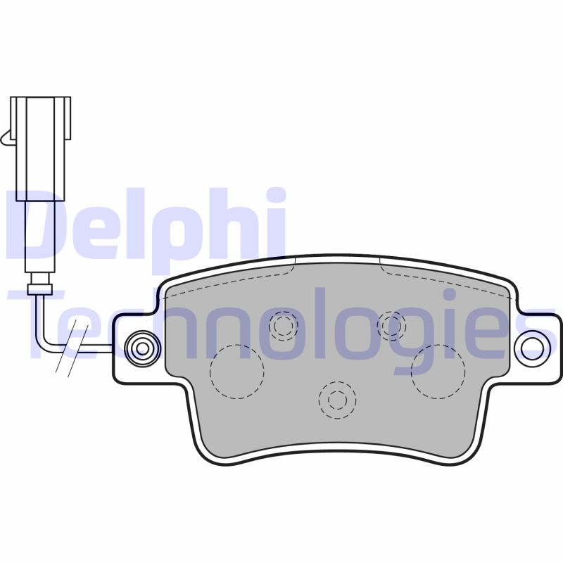 Delphi Diesel Remblokset LP2231