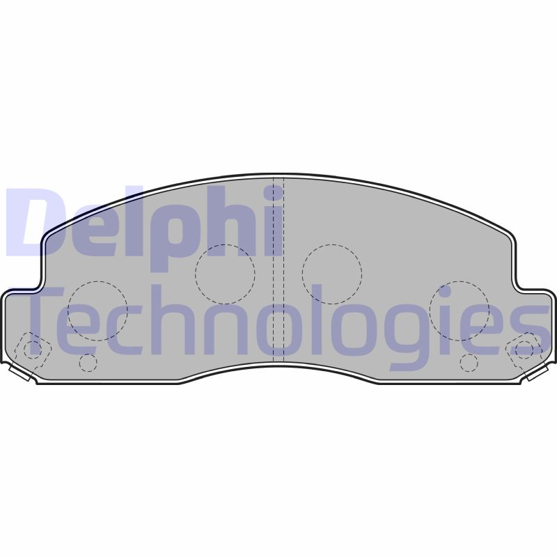 Delphi Diesel Remblokset LP2243