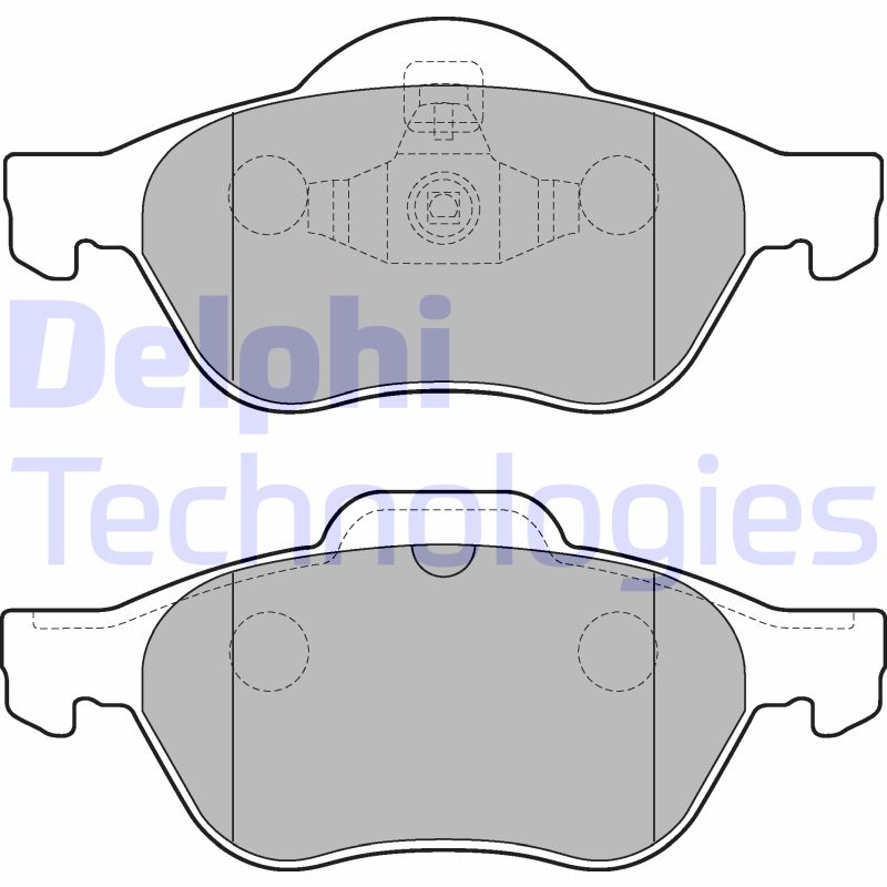 Delphi Diesel Remblokset LP2252