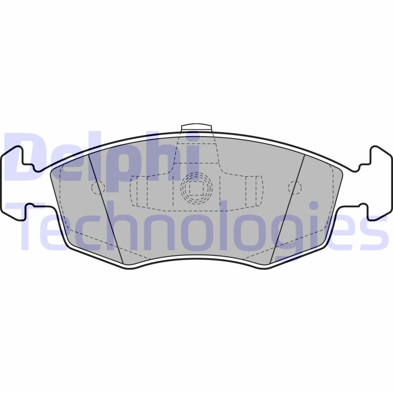 Delphi Diesel Remblokset LP2274