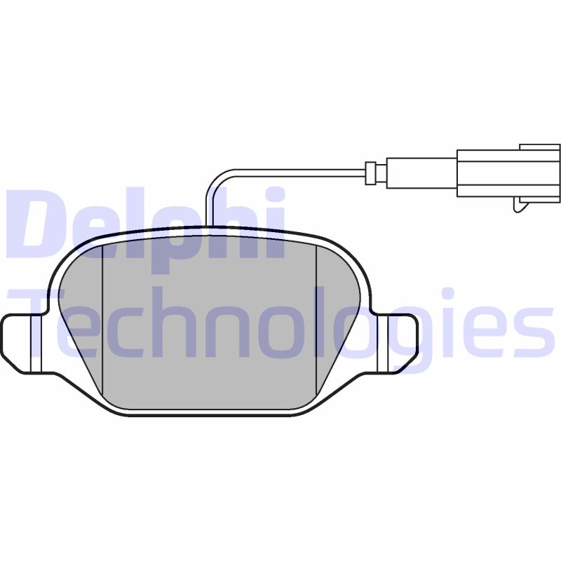 Delphi Diesel Remblokset LP2302