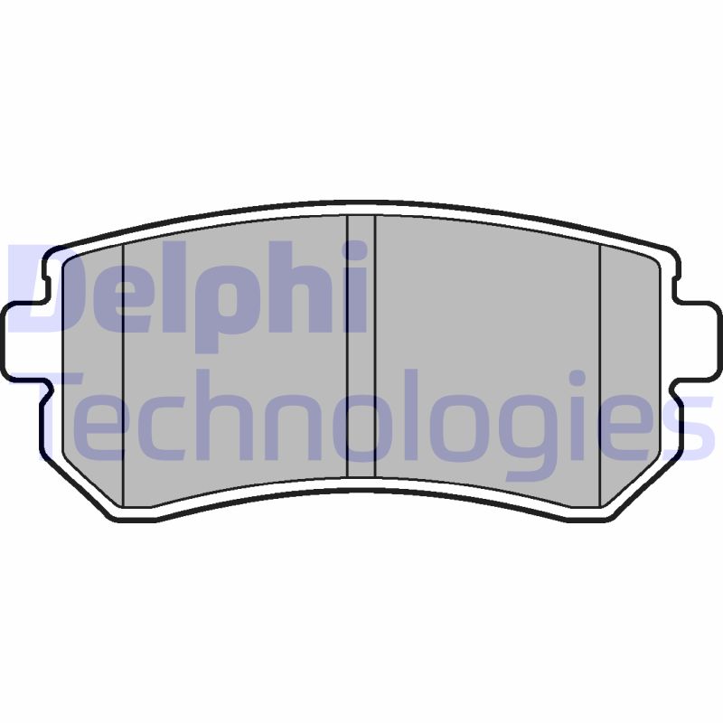 Delphi Diesel Remblokset LP2303