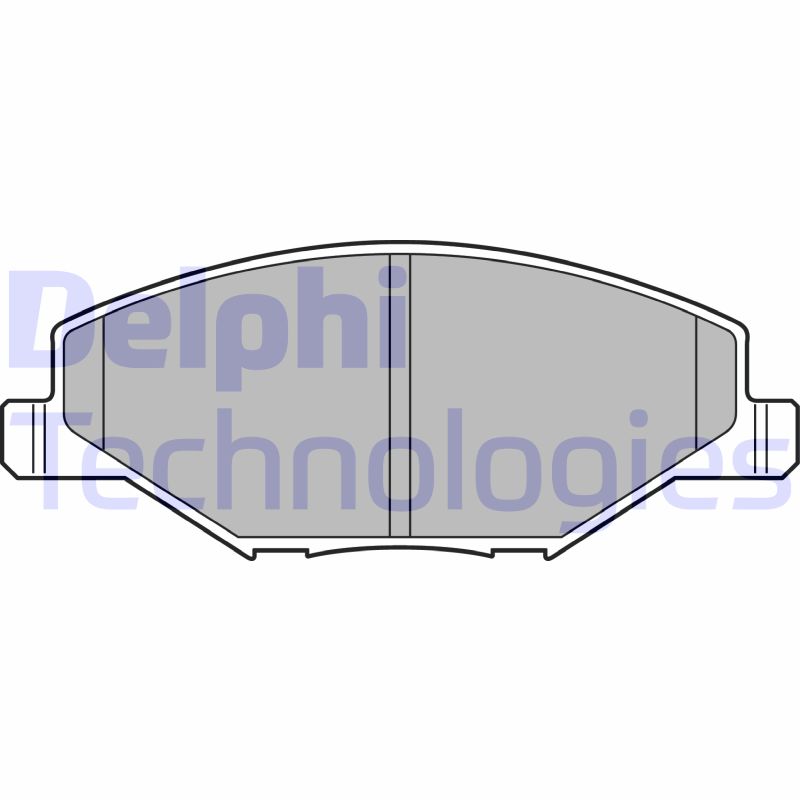 Delphi Diesel Remblokset LP2444