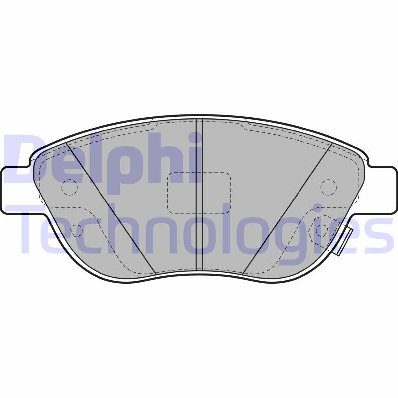 Delphi Diesel Remblokset LP2476