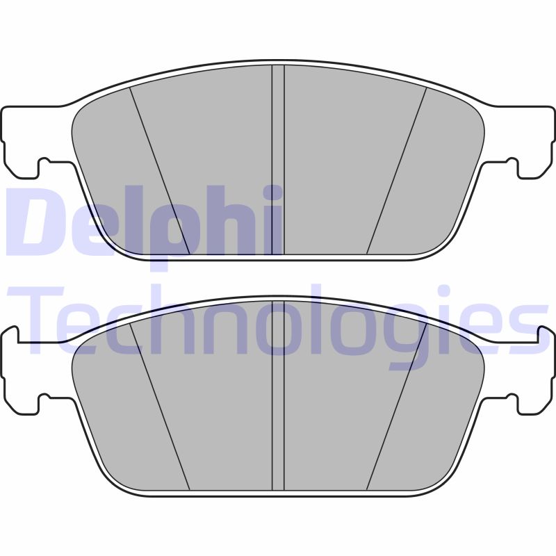 Delphi Diesel Remblokset LP2495