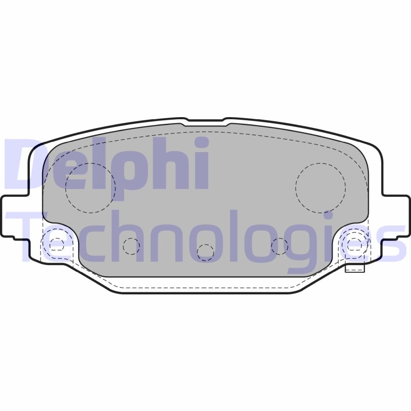 Delphi Diesel Remblokset LP2499