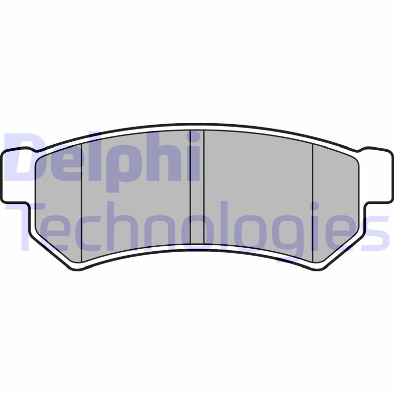 Delphi Diesel Remblokset LP2502