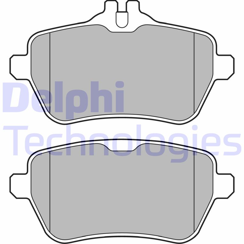 Delphi Diesel Remblokset LP2659