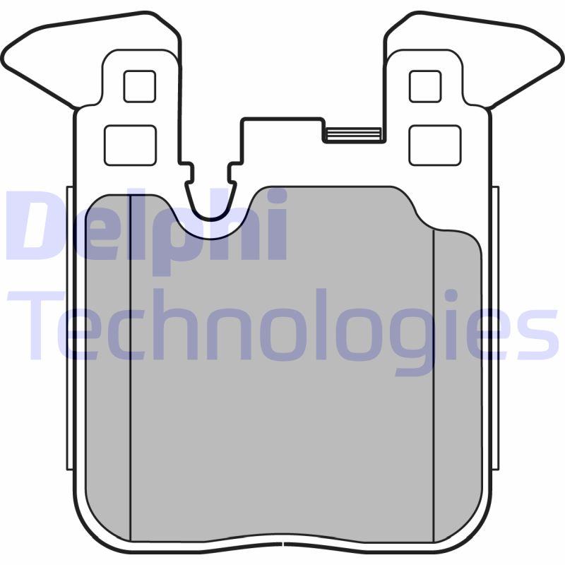 Delphi Diesel Remblokset LP2660