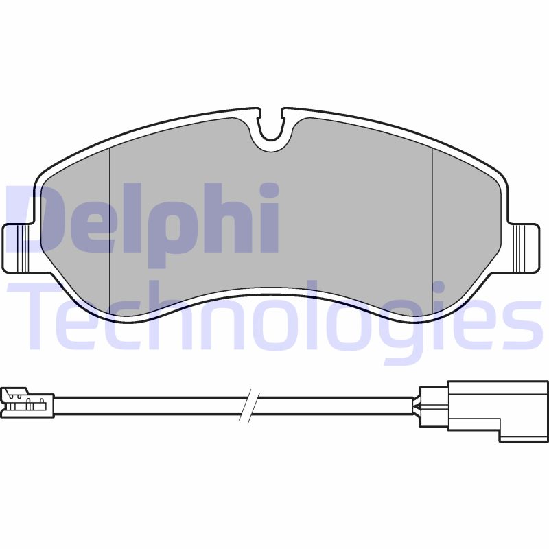 Delphi Diesel Remblokset LP2661