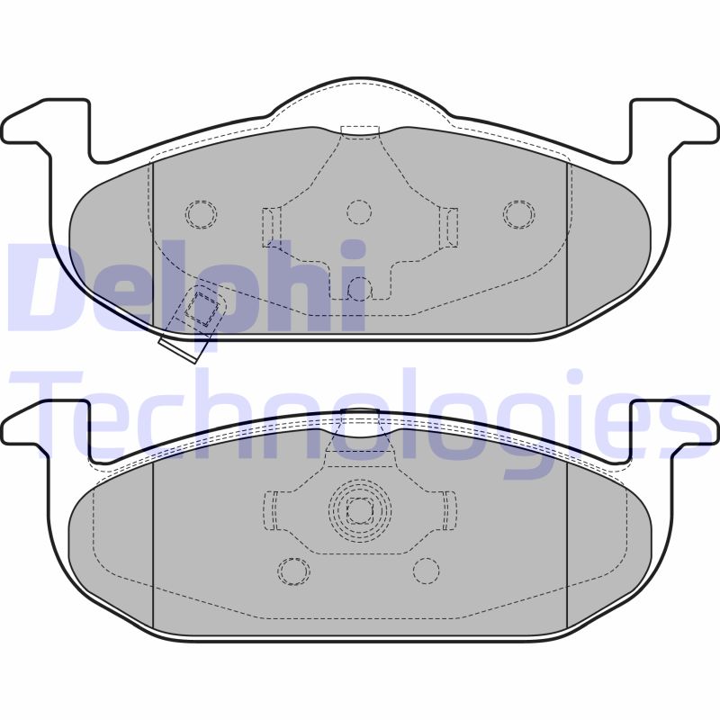 Delphi Diesel Remblokset LP2695