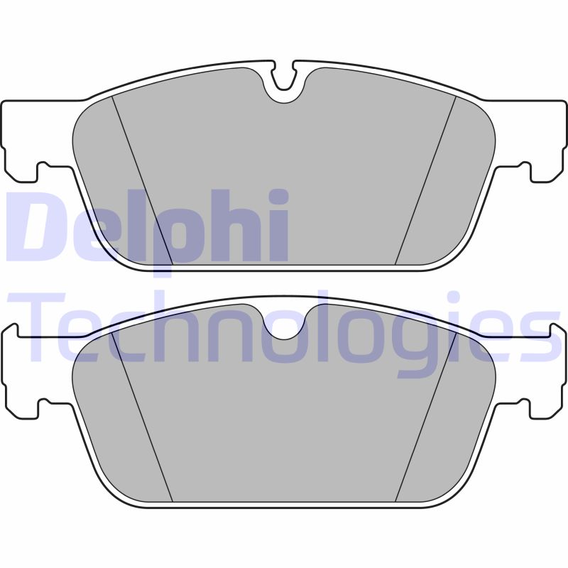 Delphi Diesel Remblokset LP2705