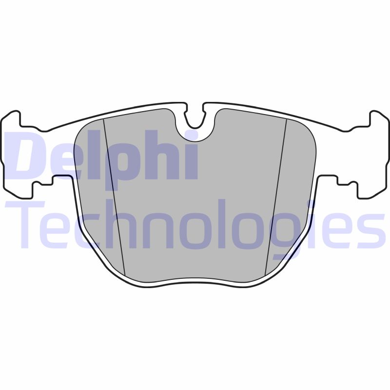 Delphi Diesel Remblokset LP2708