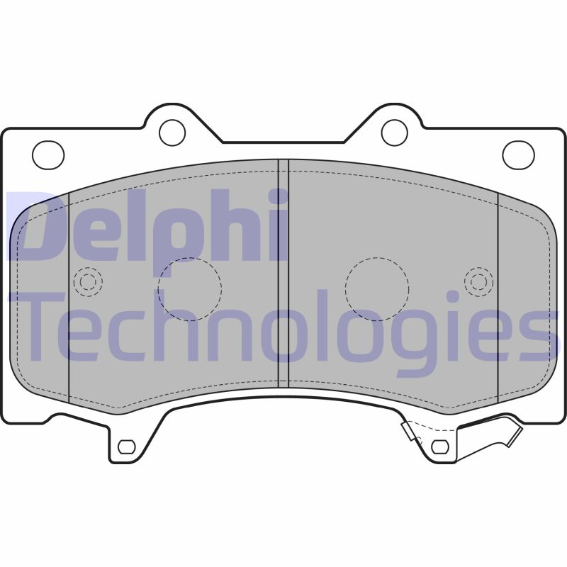 Delphi Diesel Remblokset LP2712