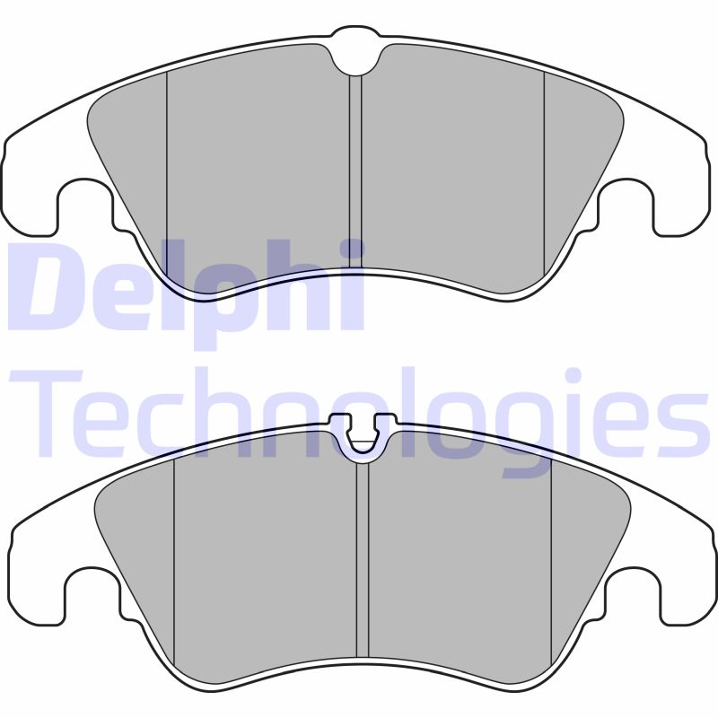 Delphi Diesel Remblokset LP2715