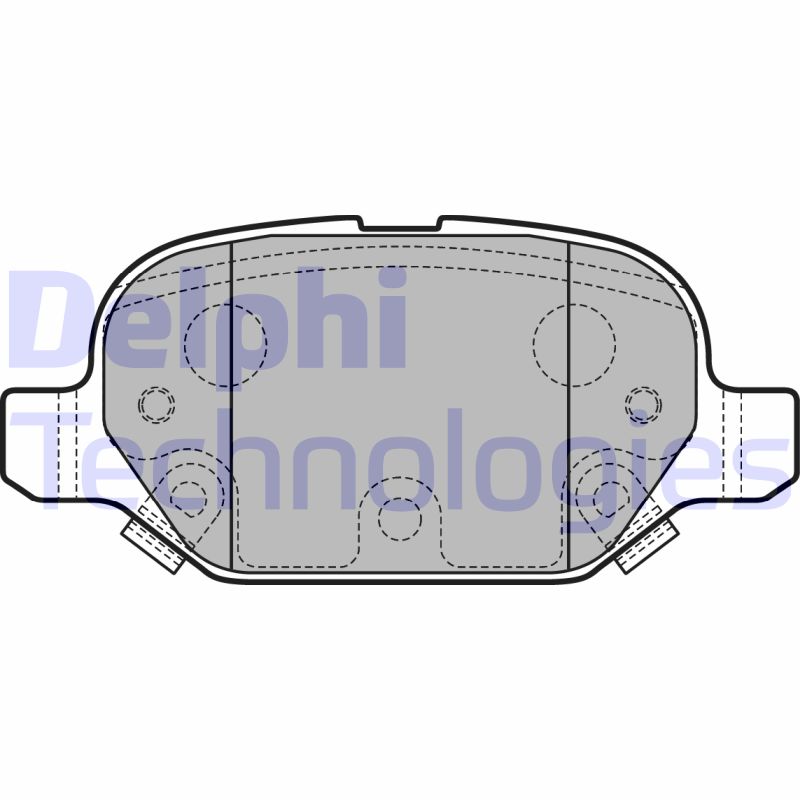 Delphi Diesel Remblokset LP2761