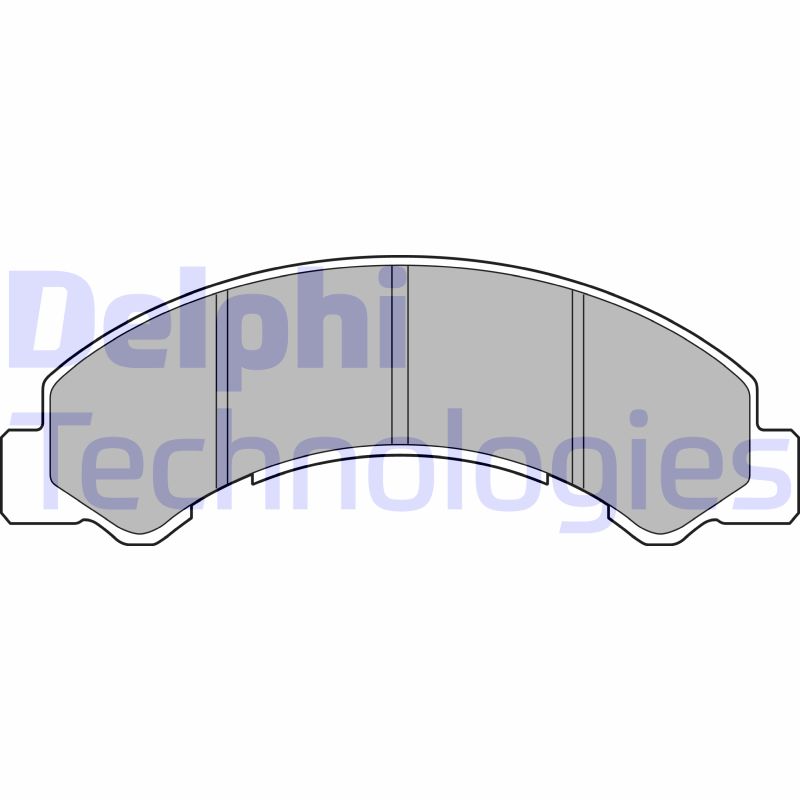 Delphi Diesel Remblokset LP2769