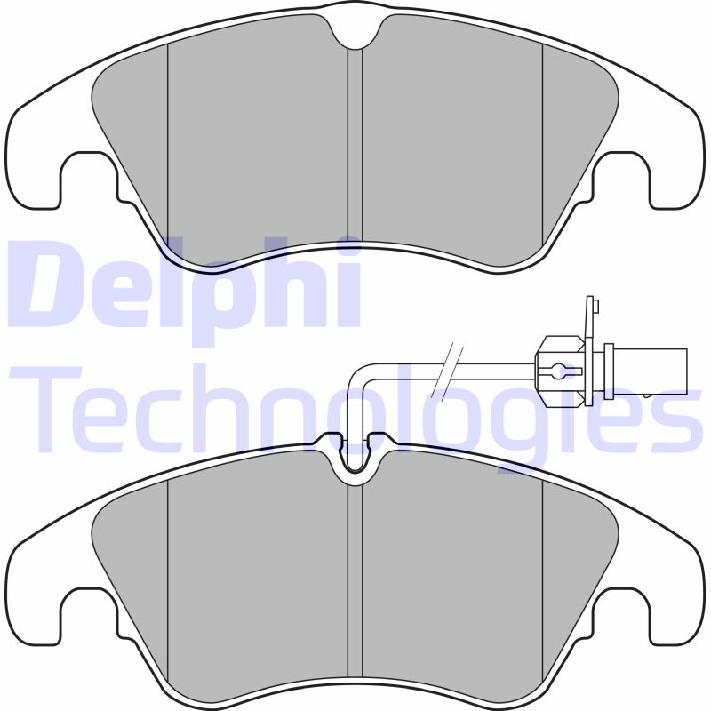 Delphi Diesel Remblokset LP3152