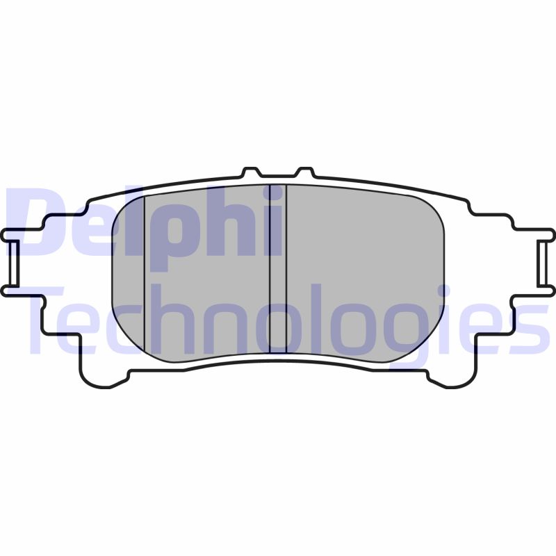 Delphi Diesel Remblokset LP3155