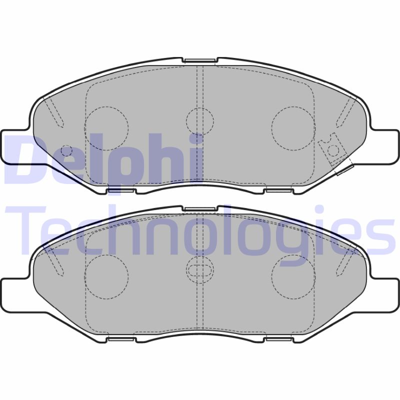 Delphi Diesel Remblokset LP3169