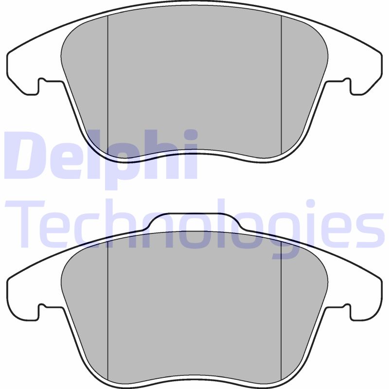 Delphi Diesel Remblokset LP3175