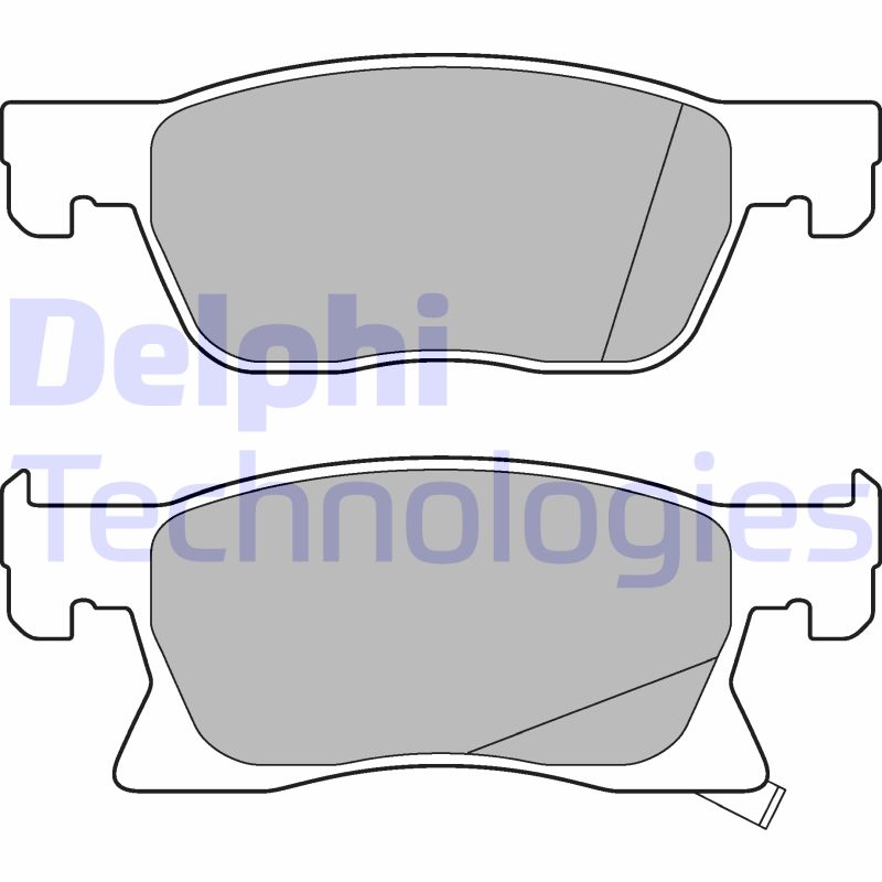 Delphi Diesel Remblokset LP3238