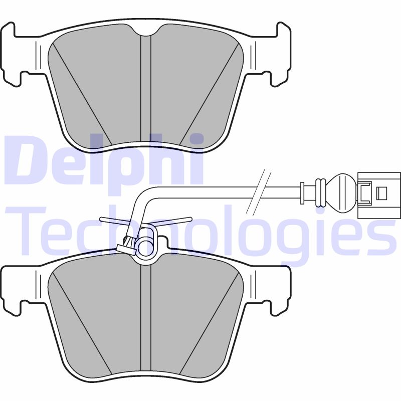 Delphi Diesel Remblokset LP3267