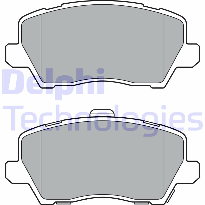 Delphi Diesel Remblokset LP3363