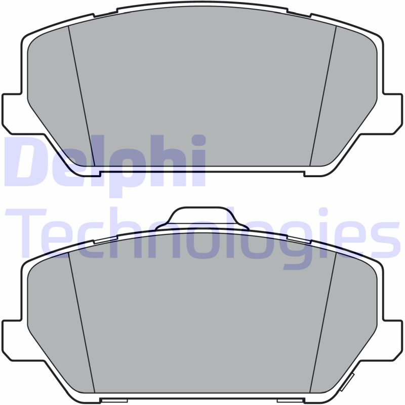 Delphi Diesel Remblokset LP3400