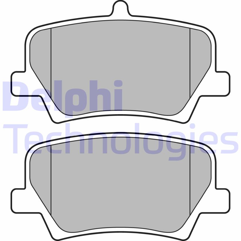 Delphi Diesel Remblokset LP3434