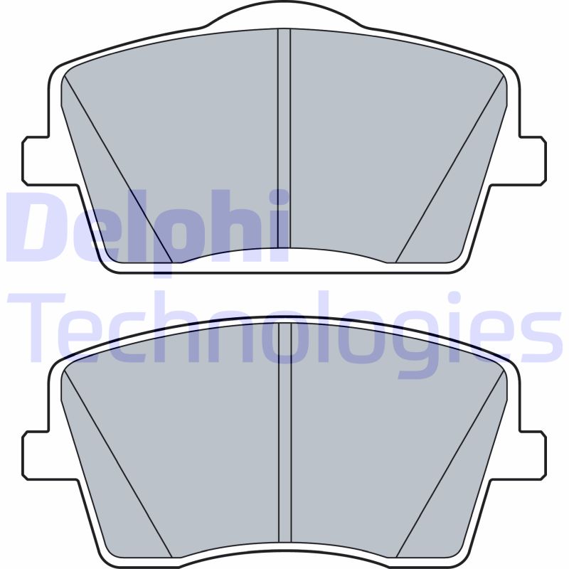 Delphi Diesel Remblokset LP3515