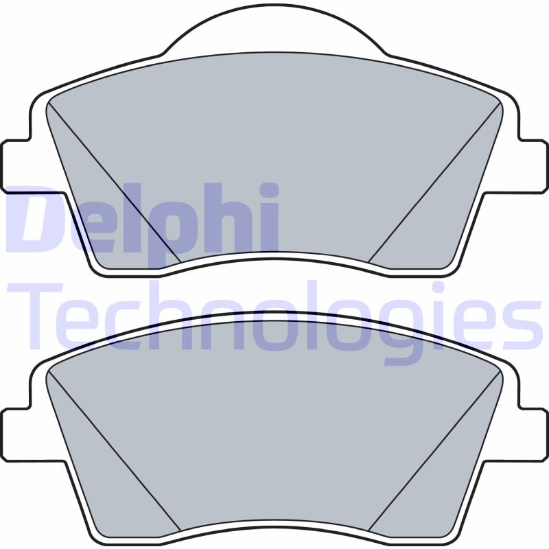 Delphi Diesel Remblokset LP3528