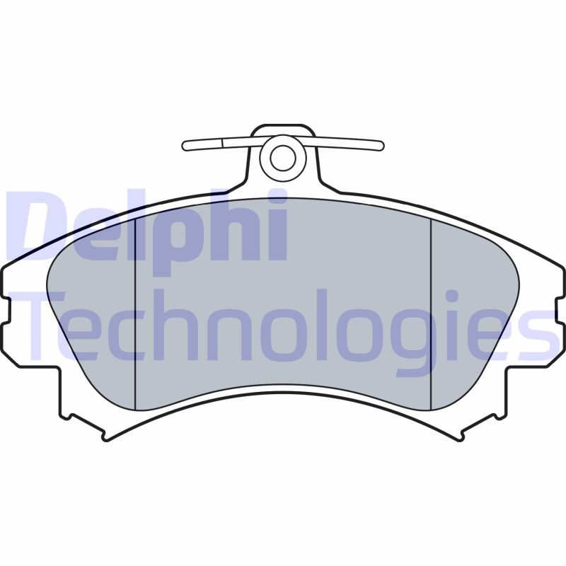 Delphi Diesel Remblokset LP3533