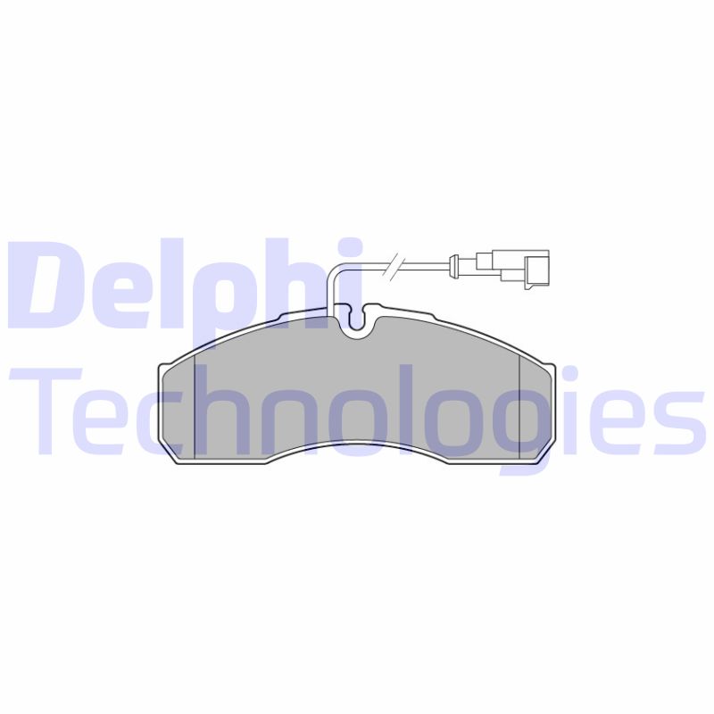 Delphi Diesel Remblokset LP3574