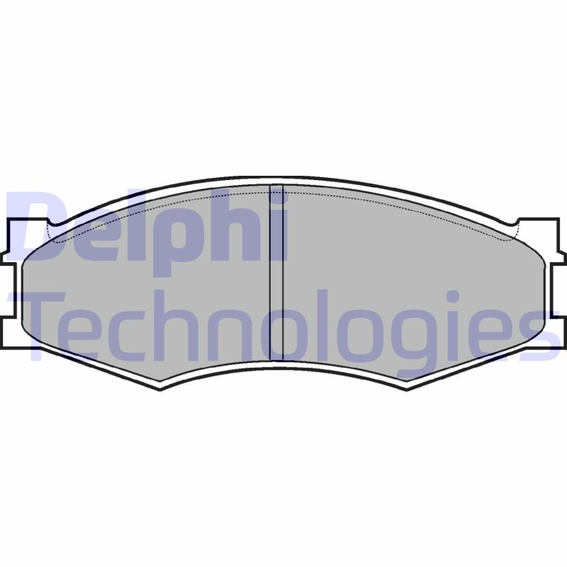 Delphi Diesel Remblokset LP358