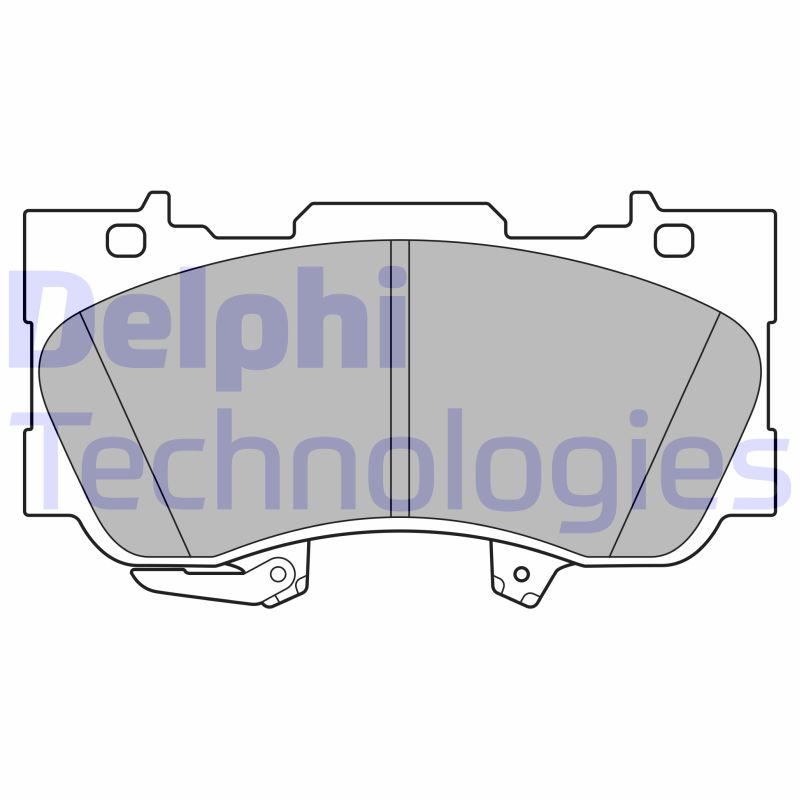 Delphi Diesel Remblokset LP3592