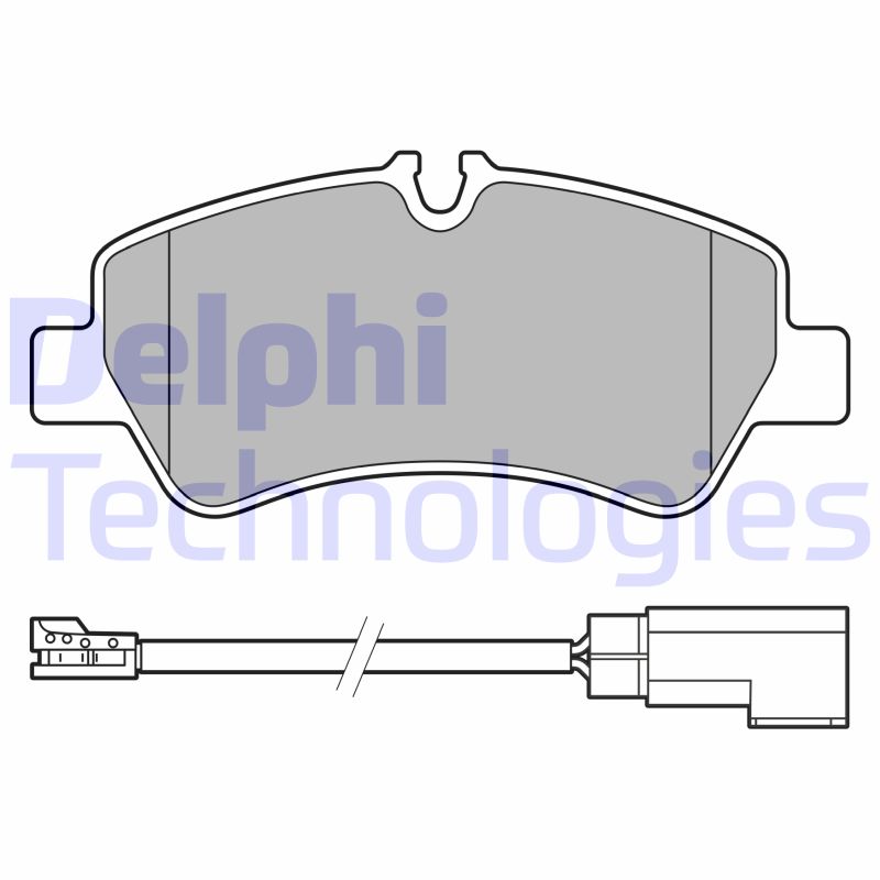 Delphi Diesel Remblokset LP3619