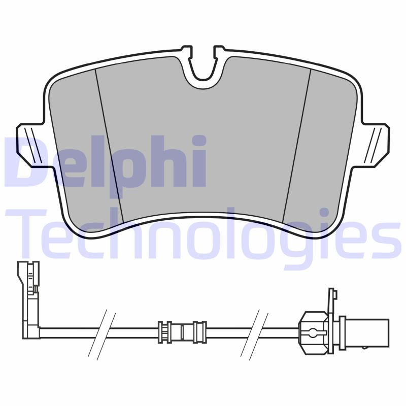 Delphi Diesel Remblokset LP3625