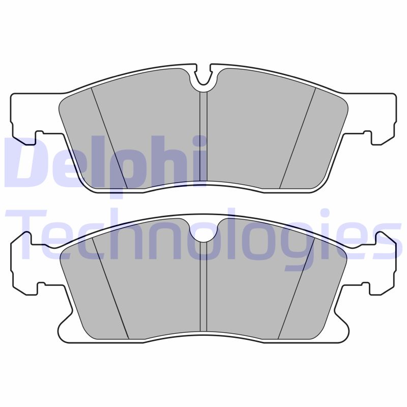 Delphi Diesel Remblokset LP3628