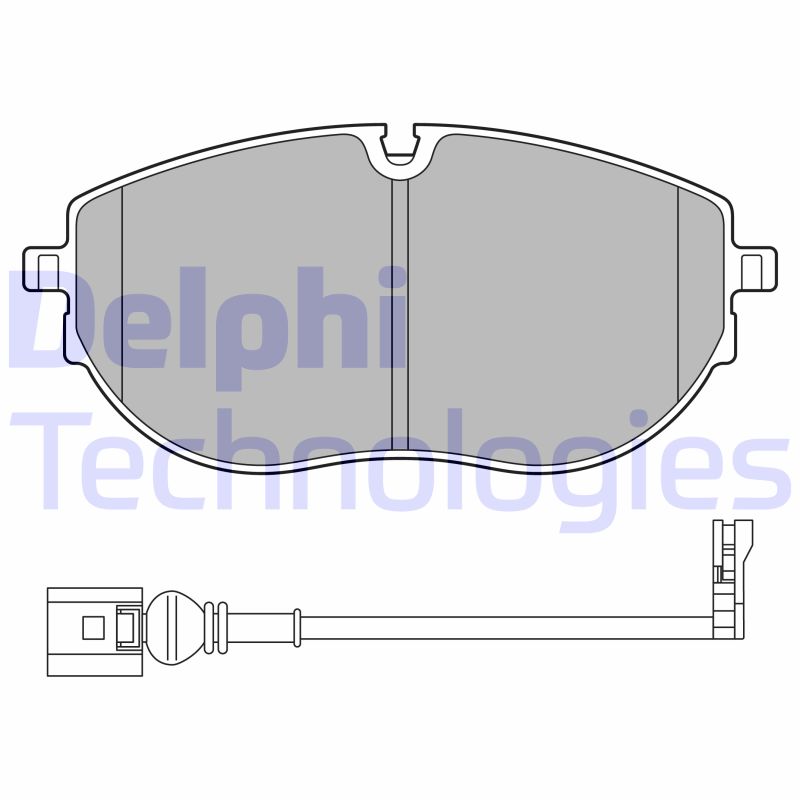 Delphi Diesel Remblokset LP3652