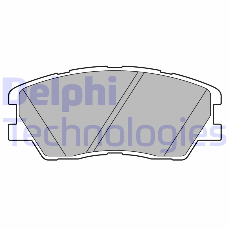 Delphi Diesel Remblokset LP3673