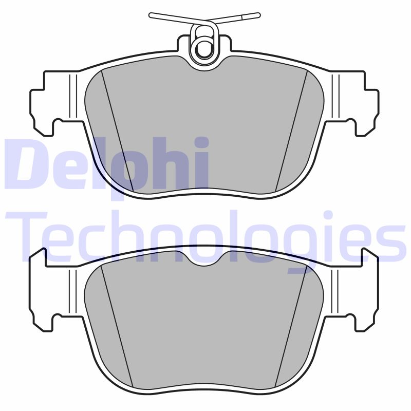 Delphi Diesel Remblokset LP3674