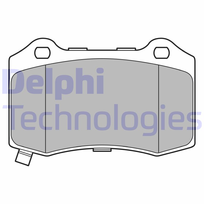 Delphi Diesel Remblokset LP3676