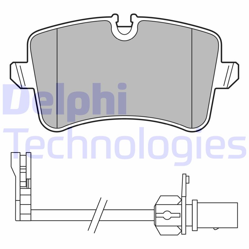 Delphi Diesel Remblokset LP3681