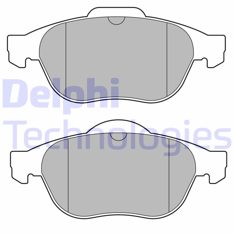 Delphi Diesel Remblokset LP3691