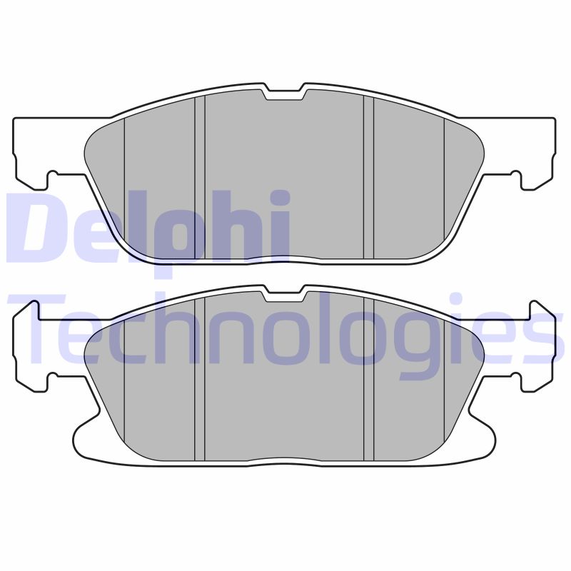 Delphi Diesel Remblokset LP3704