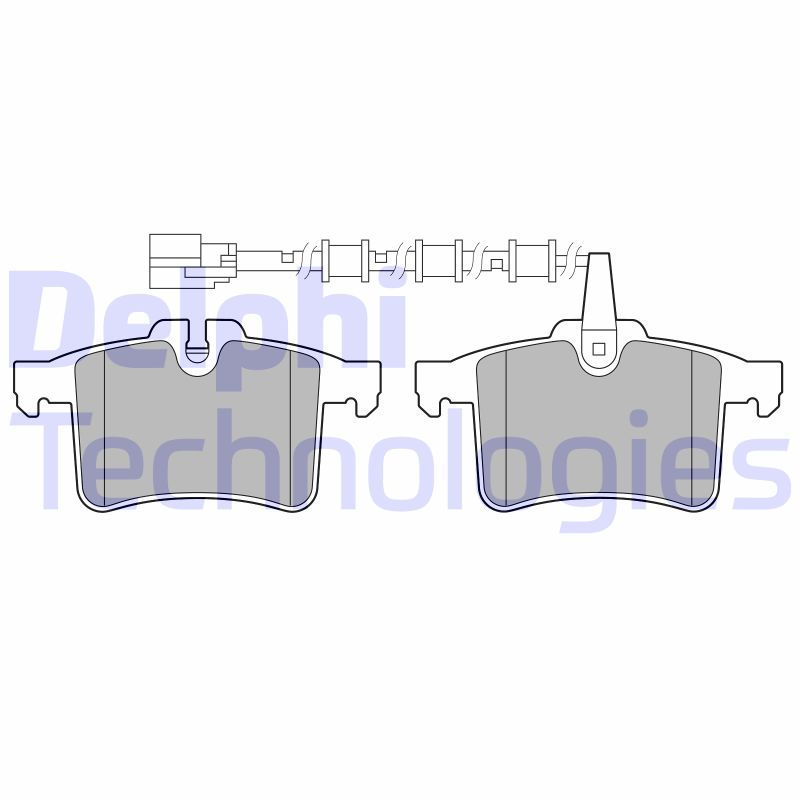 Delphi Diesel Remblokset LP3727