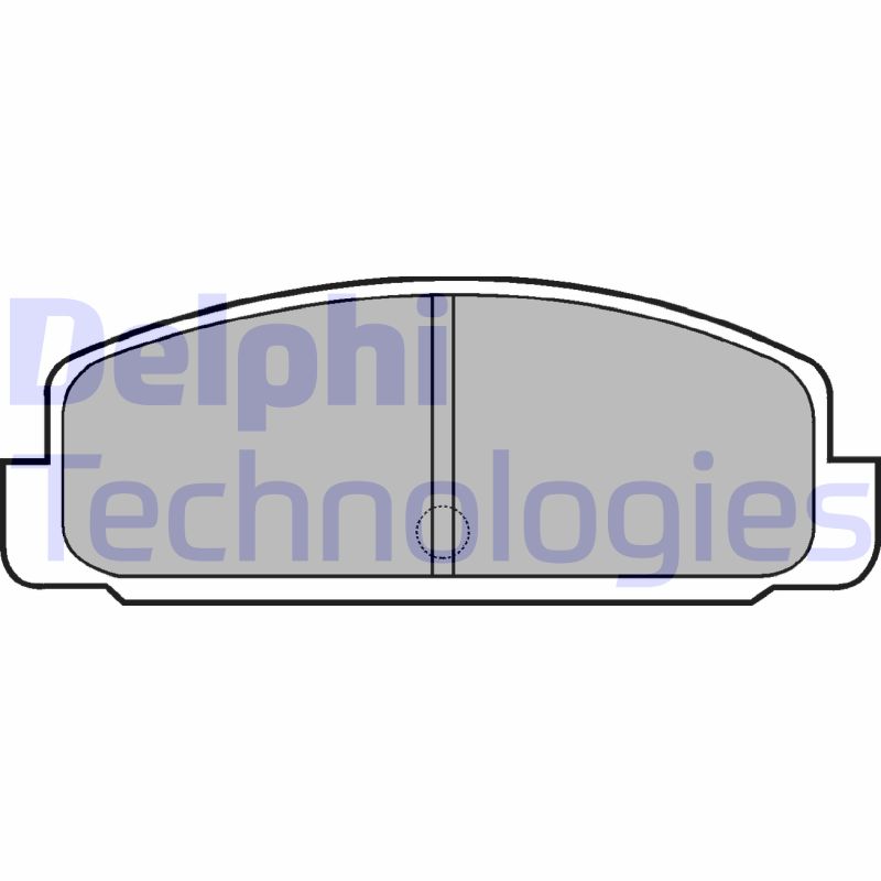 Delphi Diesel Remblokset LP401