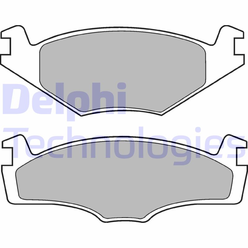 Delphi Diesel Remblokset LP421